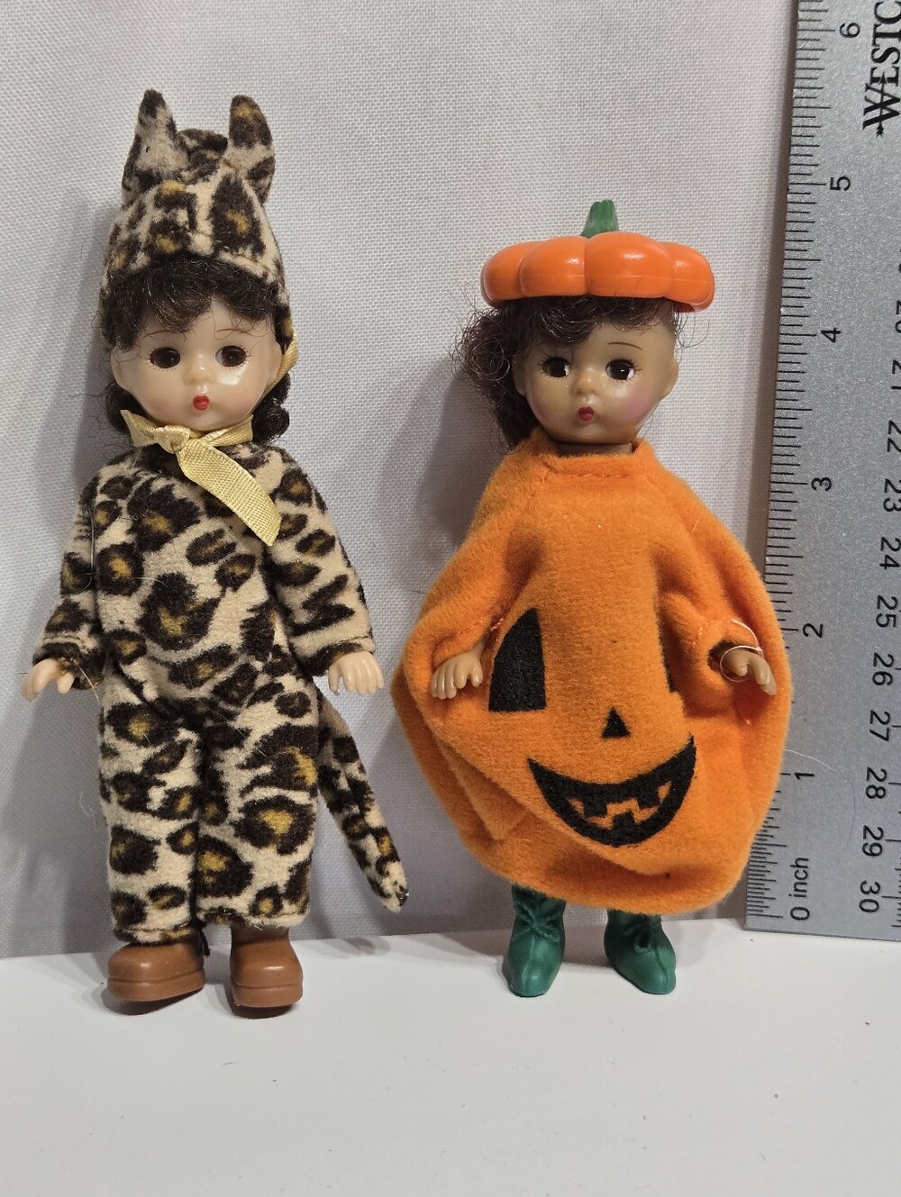 5" mini collectible Madame Alexander dolls McDonald's promo Halloween Pumpkin &